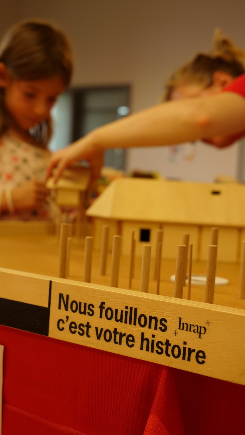 Atelier Inrap : Archéomaquette