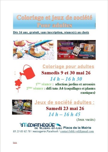 Coloriage et jeux pour adultes