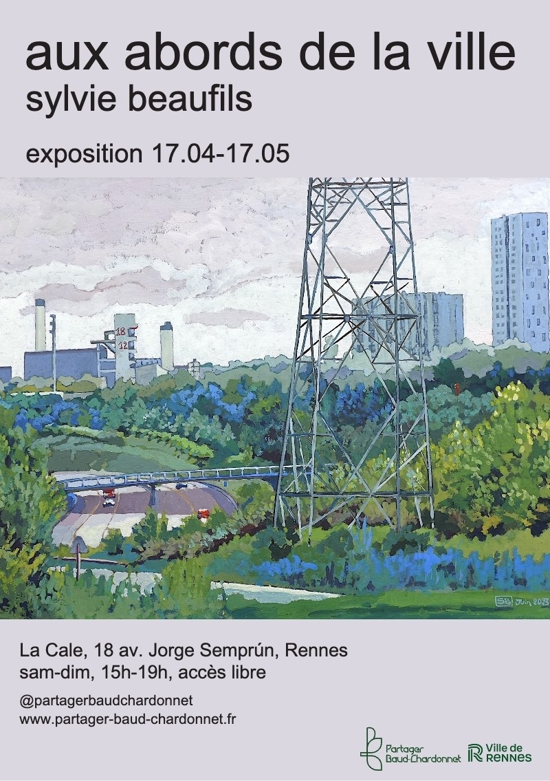 "Aux Abords de la Ville" - Peintures et dessins de Sylvie Beaufils