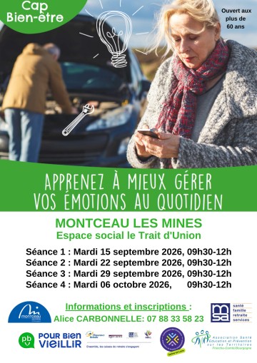Parcours CAP BIEN ETRE à MONTCEAU LES MINES