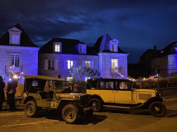 Animation par l'association Jadis Animations Historiques : objets et décors de la Seconde Guerre mondiale