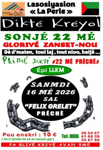 DIKTÉ KRÉYOL "SONJÉ 22 MÉ