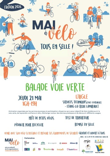 Mai à vélo 2026 à L'Aigle
