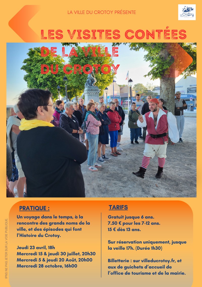 Visites contées de la ville du Crotoy