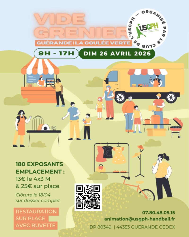 Vide-greniers par l'USGPH