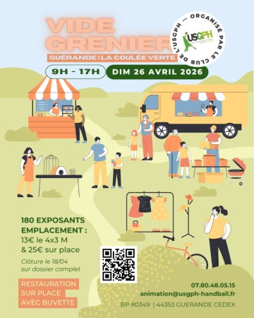 Vide-greniers par l'USGPH