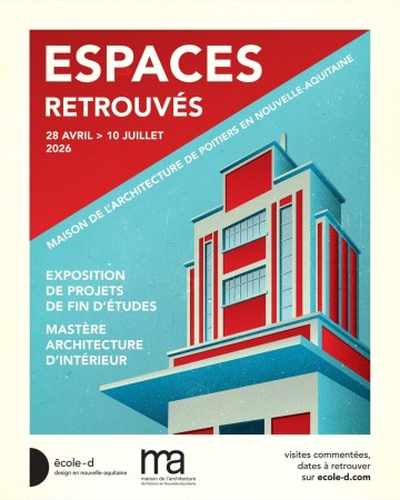 Expo "Espaces Retrouvés" à la Maison de l’Architecture de Poitiers