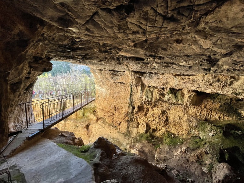 Rando-visite de la grotte de la Baume Bonne