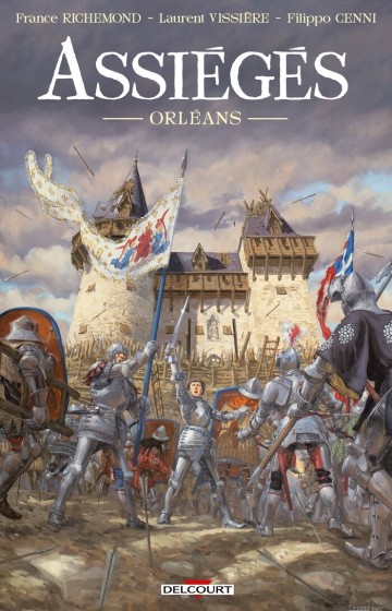 Exposition : Reproduction des illustrations issues de la BD "Assiégés-Orléans" de Laurent Vissière
