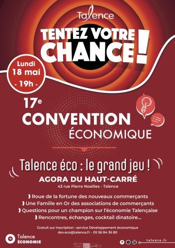17e Convention économique : Talence éco, le grand jeu !