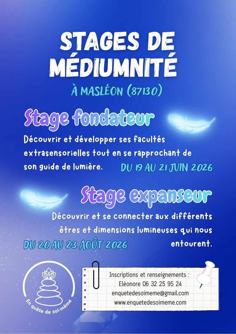Stage de médiumnité fondateur