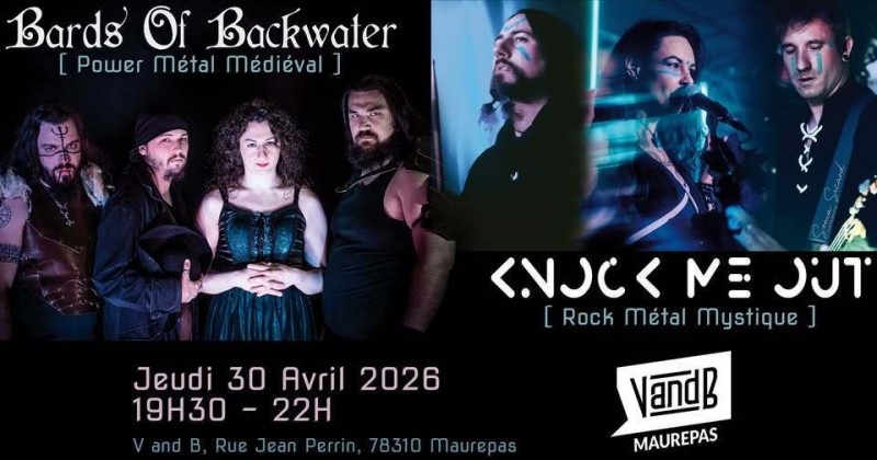 Apéro Concert 🍺 KNOCK ME OUT + BARDS OF BACKWATER