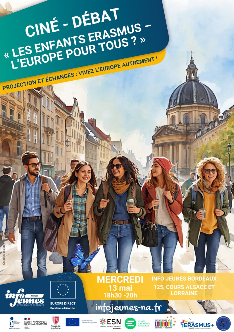 Ciné - débat : « Les enfants Erasmus – L’Europe pour tous ? »