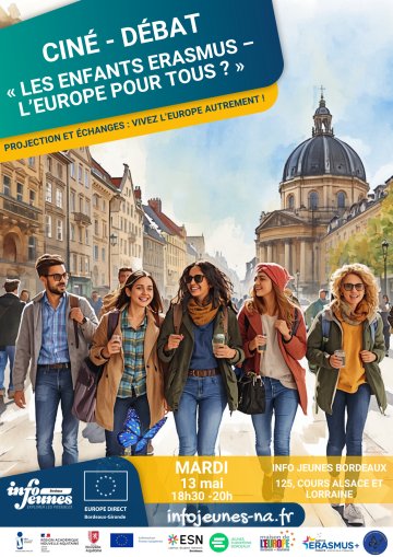 Ciné - débat : « Les enfants Erasmus – L’Europe pour tous ? »