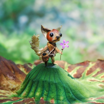 Ateliers Land art de poche avec Sylvain Trabut