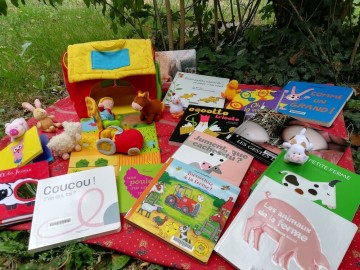 Réveil livres : Spécial Sac à Historiettes autour de la ferme