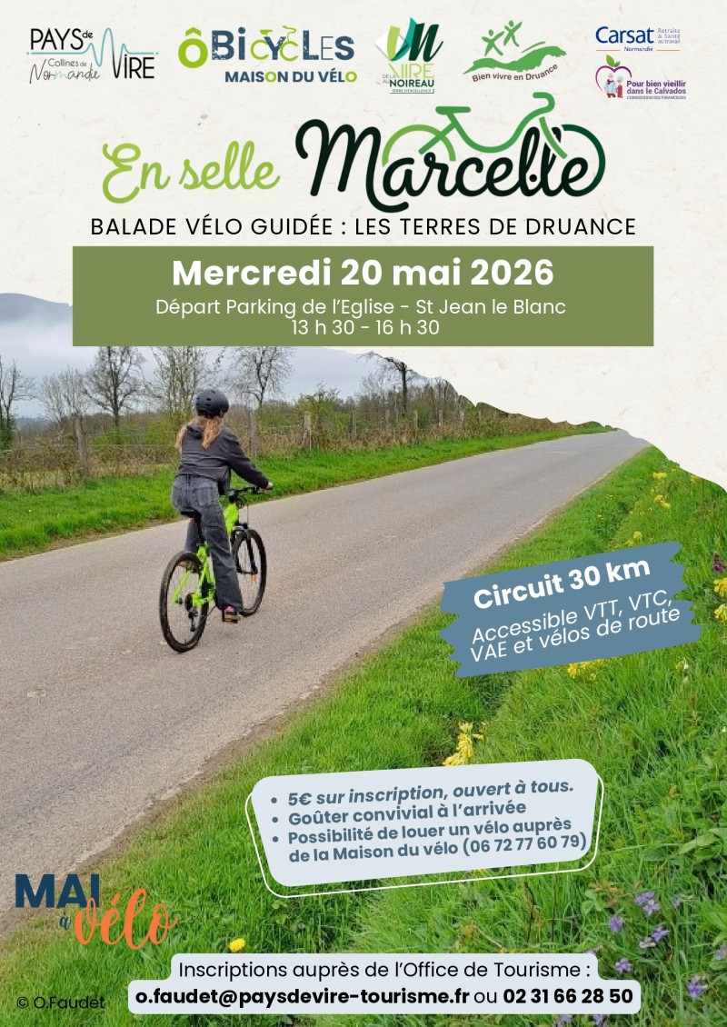 Balade vélo les terres de Druance