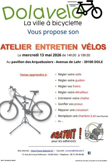 Atelier d'auto-réparation de vélos