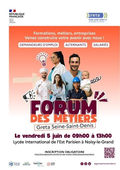 4e édition du Forum des Métiers du Greta Seine-Saint-Denis