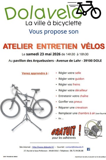 Atelier d'auto-réparation de vélos