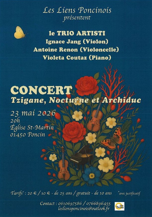Concert : Trio Artisti