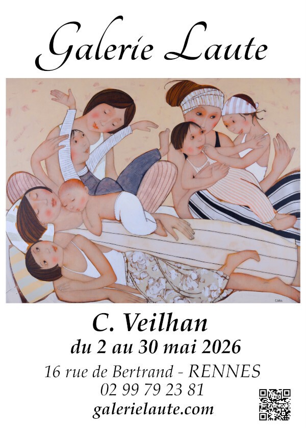C. Veilhan invitée d'honneur à la Galerie Laute
