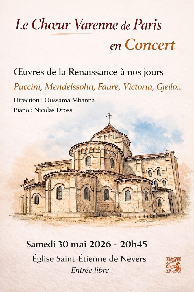 Le Chœur Varenne de Paris en Concert