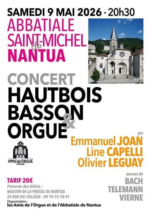 Concert Hautbois-Basson & Orgue