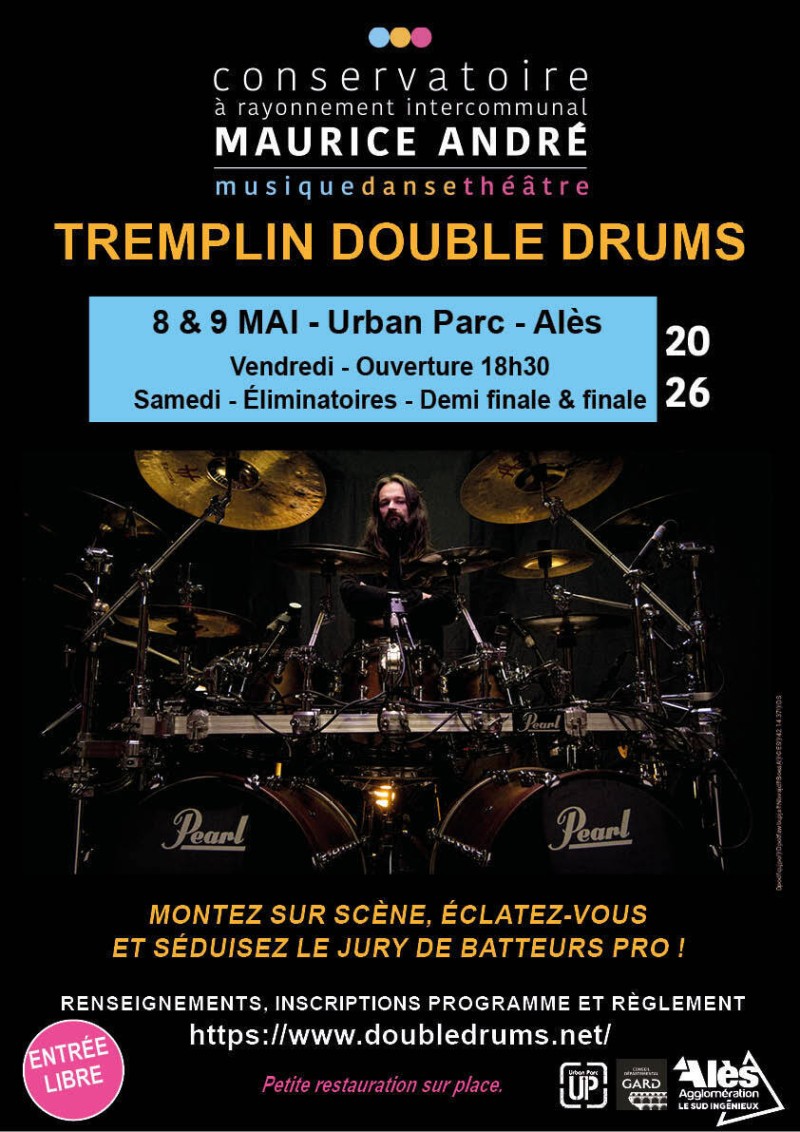 Tremplin Double drums