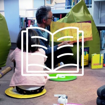 L’heure des histoires
spéciale tout-petits au jardin