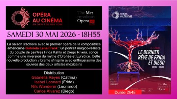 Met Opera au Cinéma Lumière à Nogent-sur-Seine