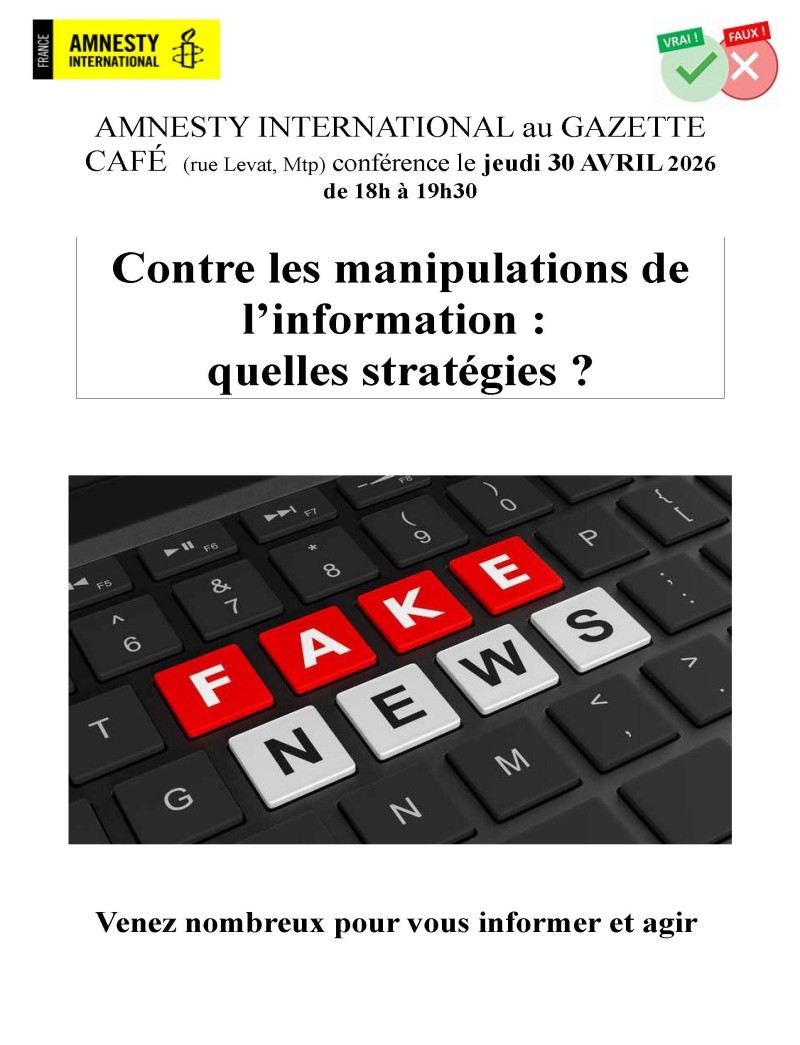 Conférence d'Amnesty International