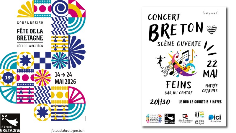 Concert breton le Courtois / Hayes et scène ouverte / veillée bretonne