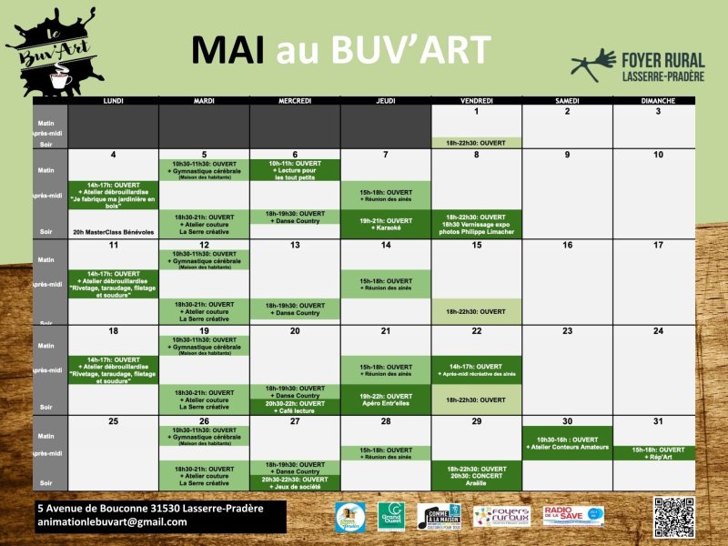 MAI au BUV'ART