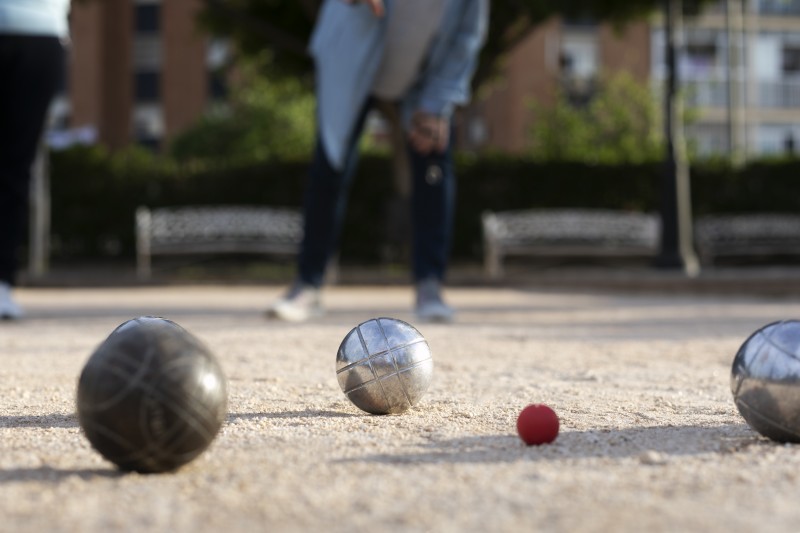 Concours de pétanque