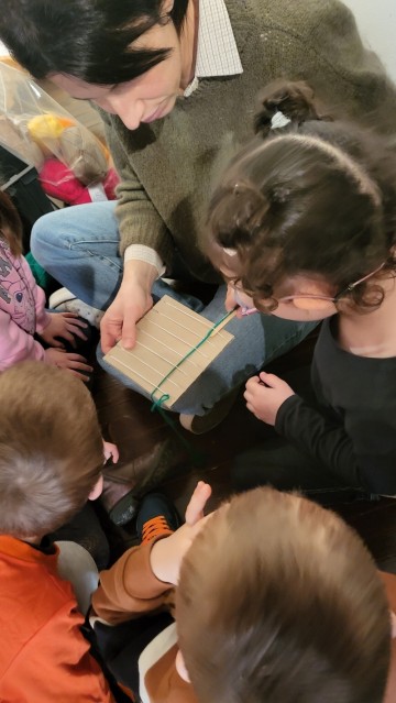 Atelier enfant : Initiation au tissage