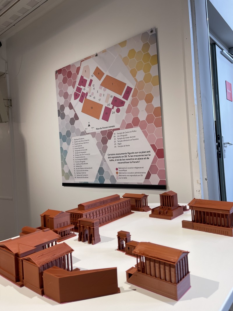 Construire Rome - animation en famille