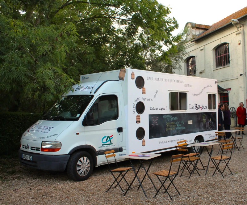 Poètobus de La Factorie, Maison de poésie