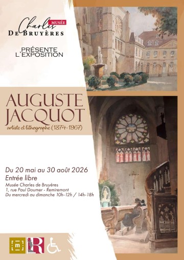 Visite guidée de l'exposition Auguste Jacquot par le conservateur des musées