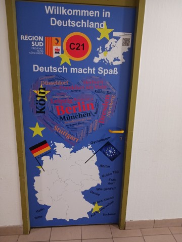 Inauguration de la porte "Allemagne"