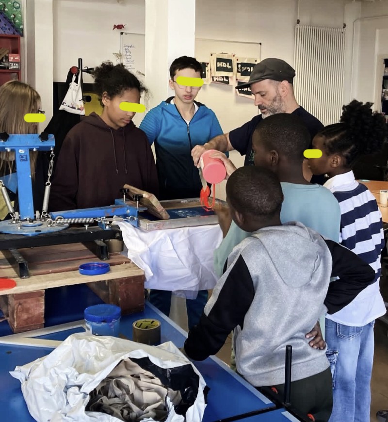 Atelier sérigraphie