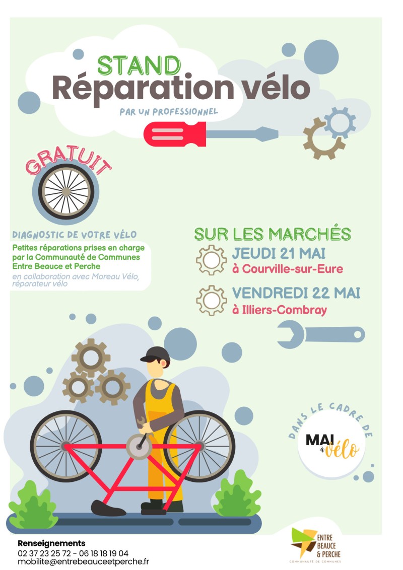Stand de réparation vélo