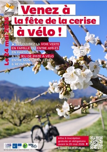 Venez à la Fête de la Cerise à vélo !