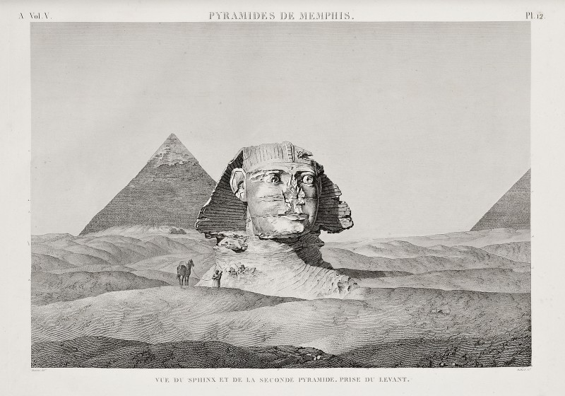 Visite des fonds de la bibliothèque : La Description de l’Égypte