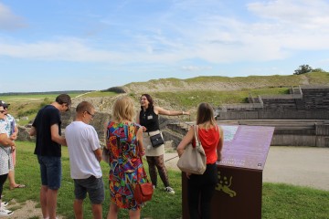 Visites estivales du site archéologique
