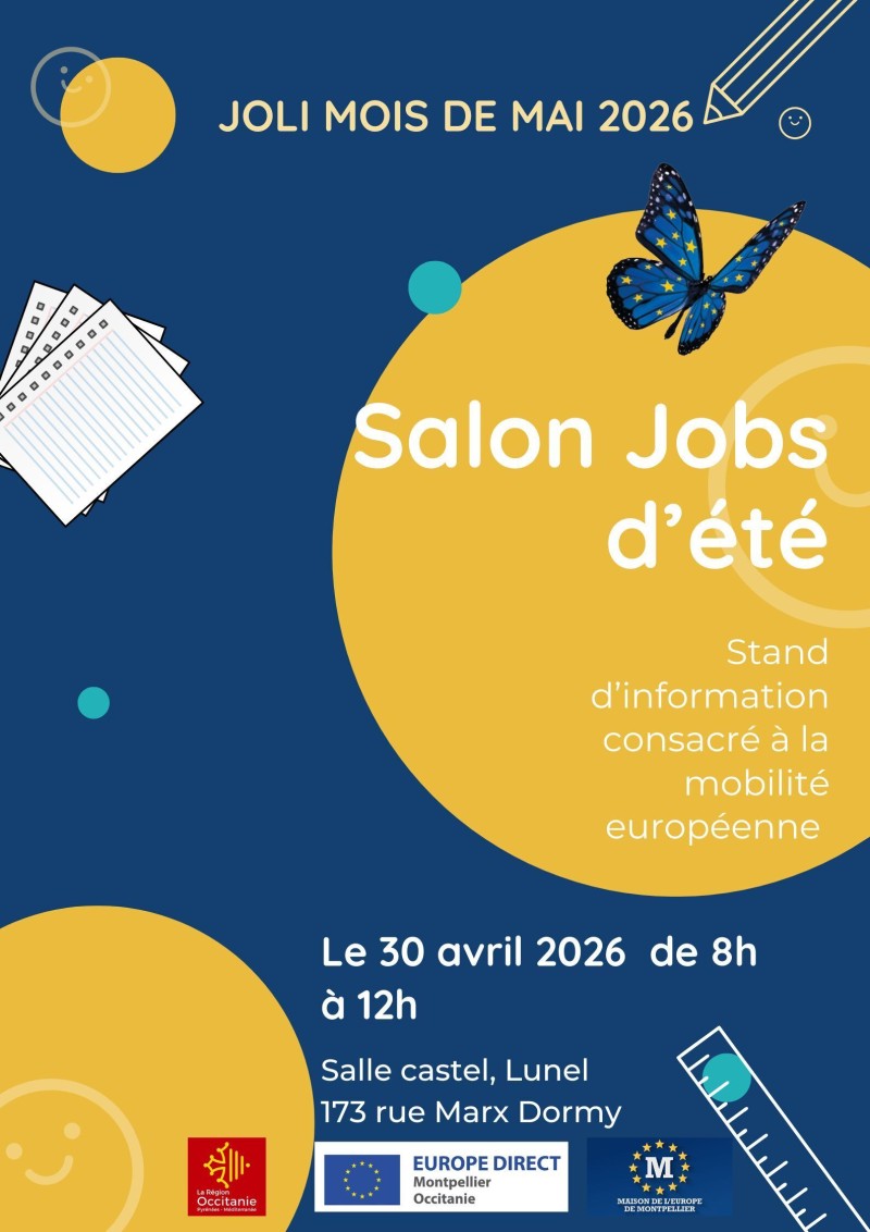 Stand d'information salon Jobs d'été