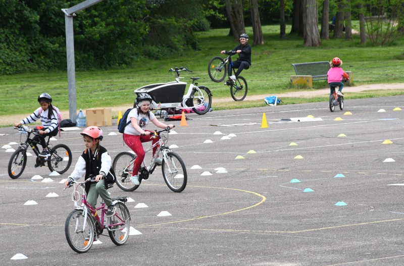Initiation vélo familles