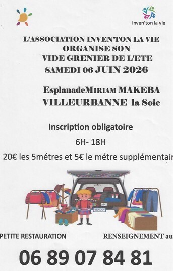 Vide grenier de l'été