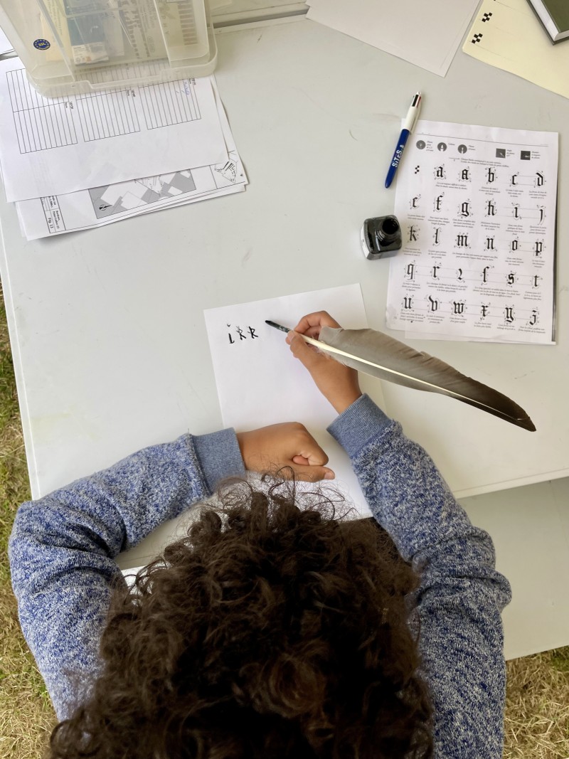 Village de l'archéologie - Bordeaux - Initiation aux écritures anciennes
