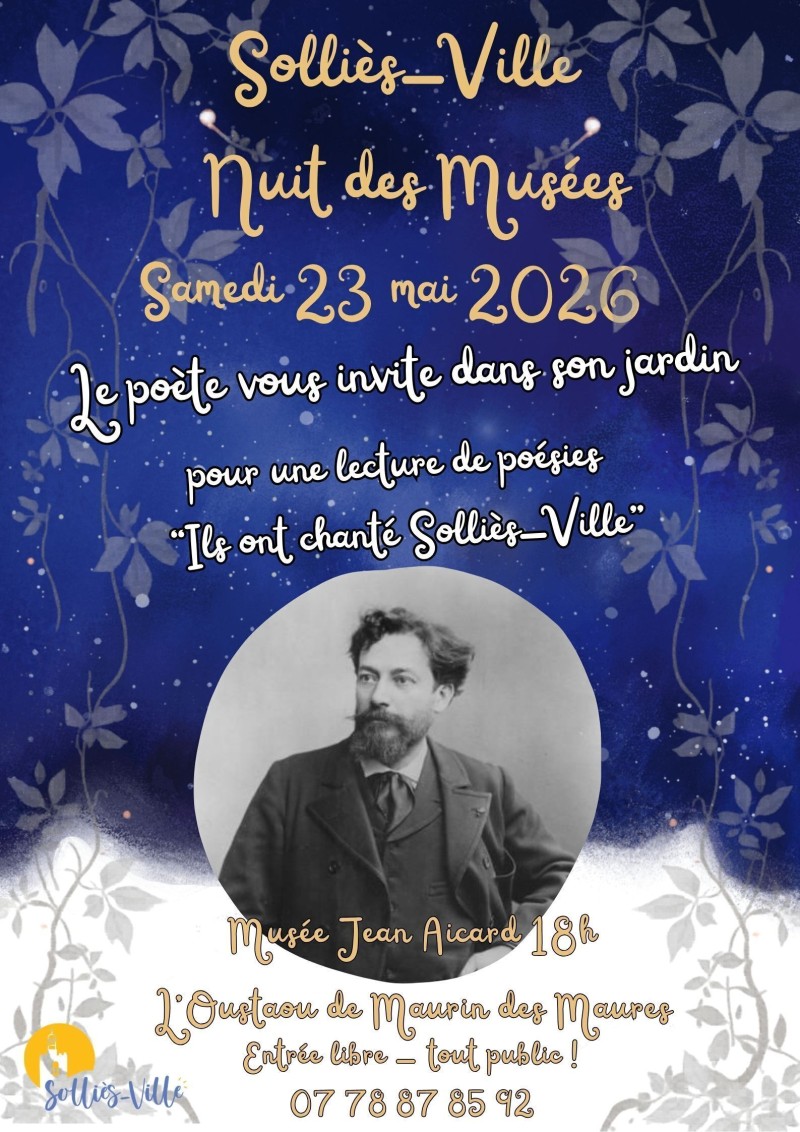 Le poète vous invite dans son jardin